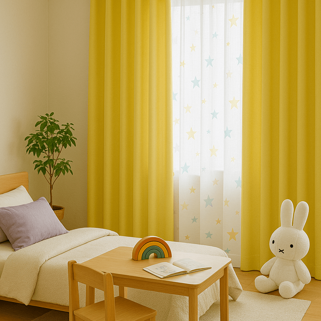 子ども部屋にぴったりな色合い