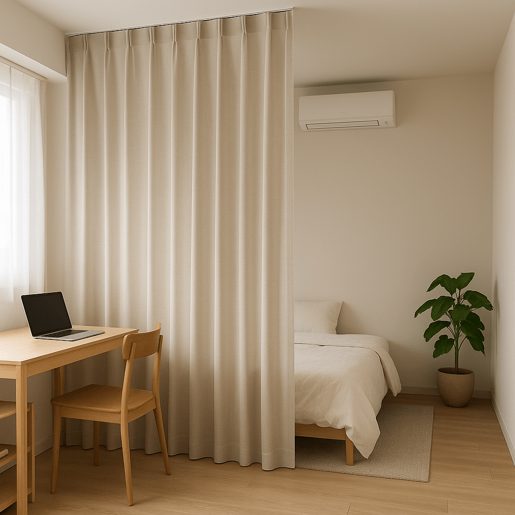 ワンルームやスタジオタイプの部屋